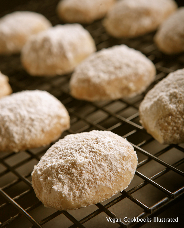 Vegan Cookbooks Illustrated Nutty Wedding Cookies