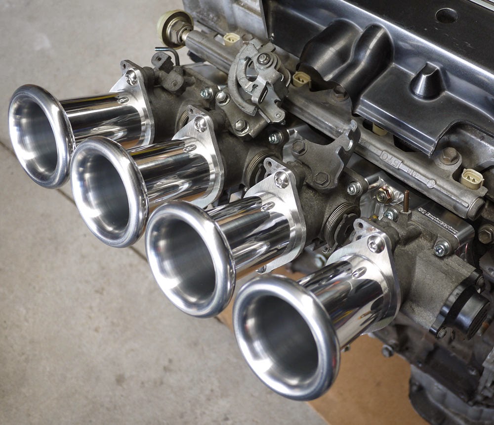 SQ Engineering Now available quad throttle manifolds to suit 3SGE