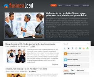 Business Lead Blogger Template