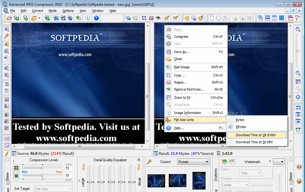 Advanced JPEG Compressor 2010.8.1.96 Download Software Full Free