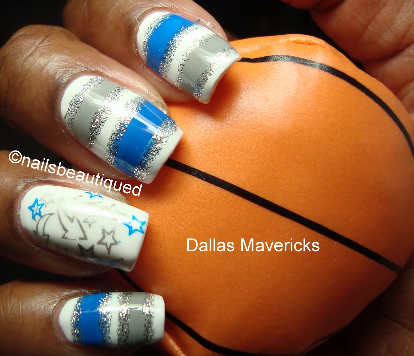 unbitten polish Basketball and Nail Polish 30 Day NBA Challenge Day 5