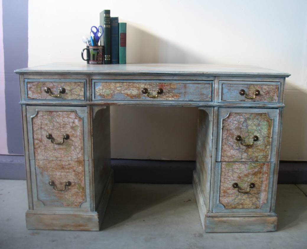 Gone Thrifting Upcycled Desks