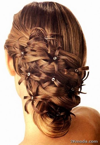 Future Trends 2014 Bridal Hair Bun Models 2014 2014 Bride