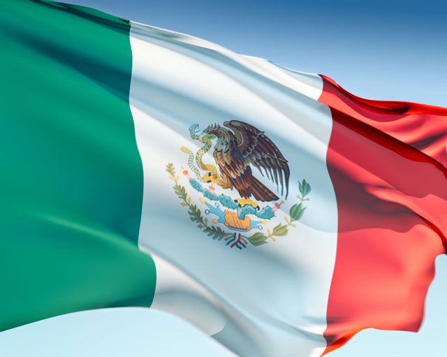 Mexican Flag 1st Empire