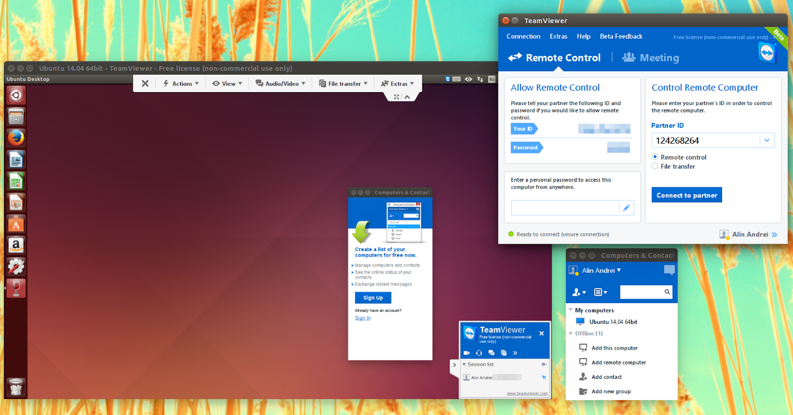 TeamViewer 10 Available For Download [Remote Desktop Software] ~ Web Upd8:  Ubuntu / Linux blog