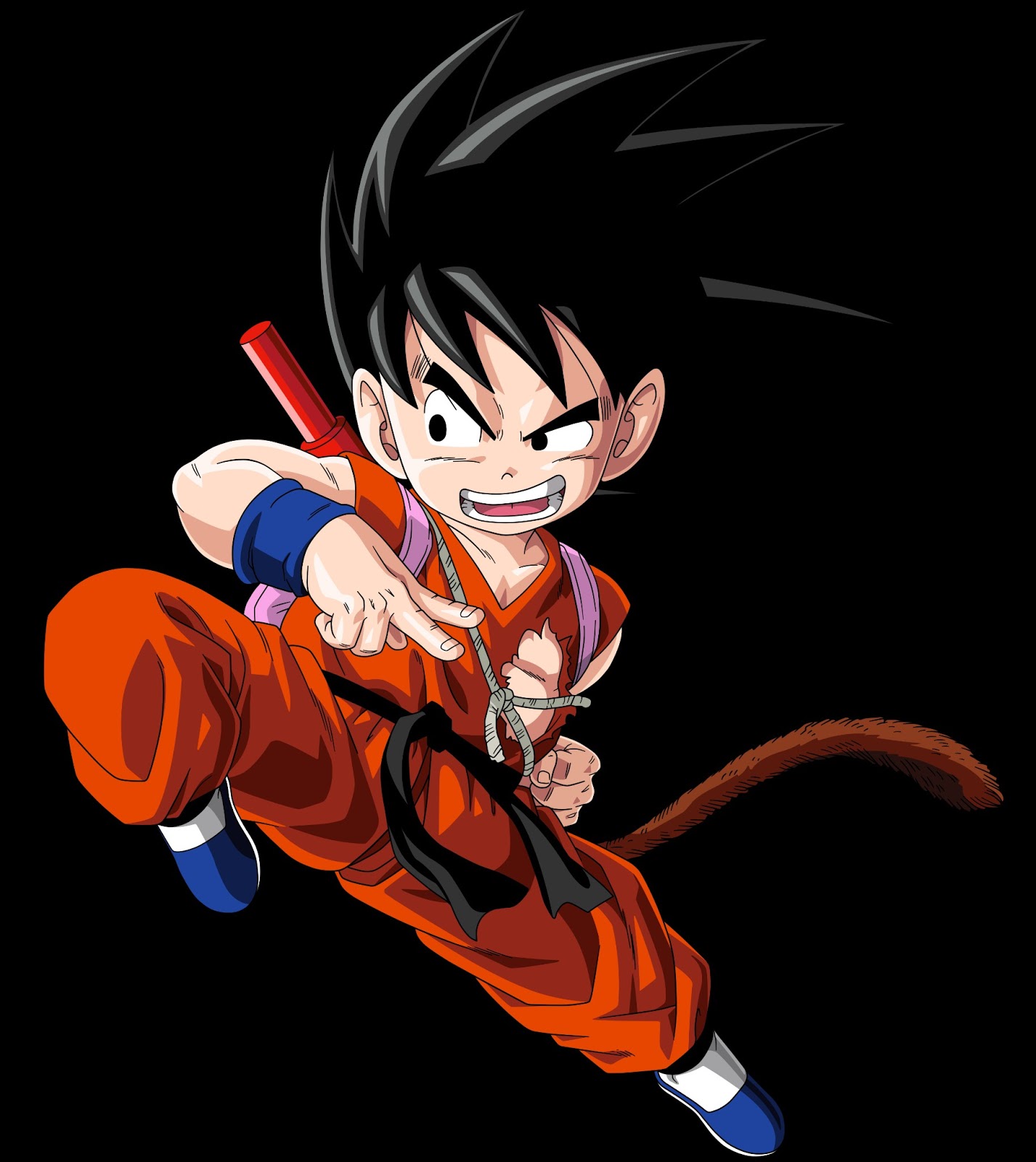 Dragon ball z super Goku saiyajin 3 cute desenho infantil anime