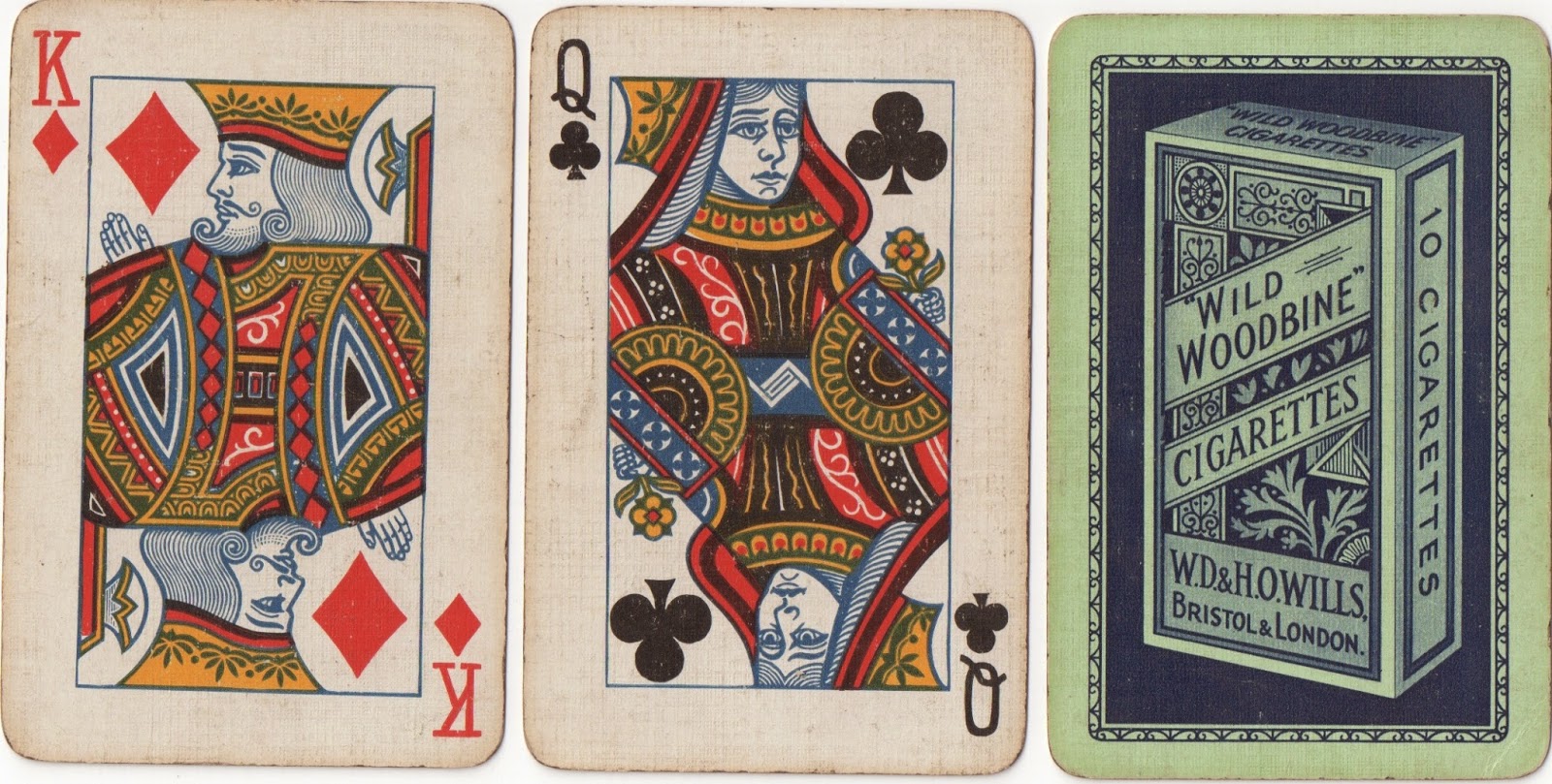 Card Games 1930s 20th century playing cards 1920s Bridge Poker Cards