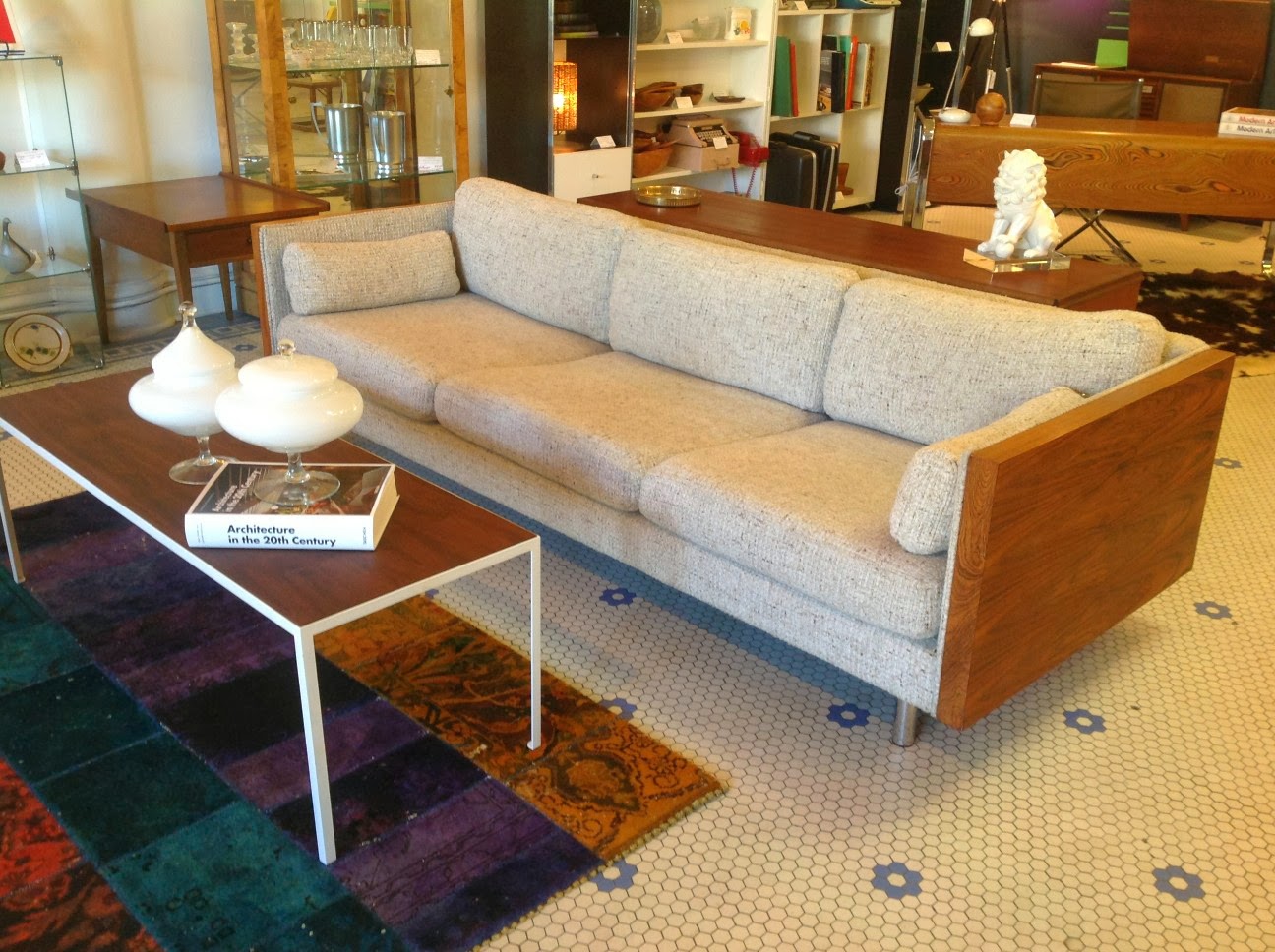 Milo Baughmann Rosewood Sofa