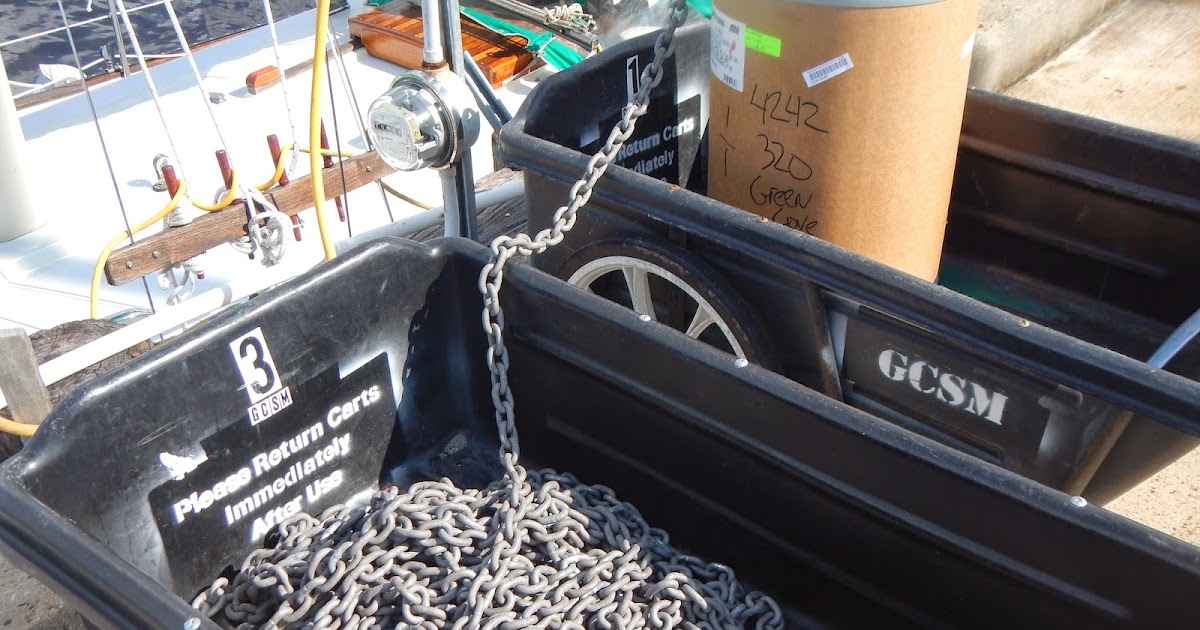 Onapua........the sailing vessel My Anchor Chain has finally arrived!