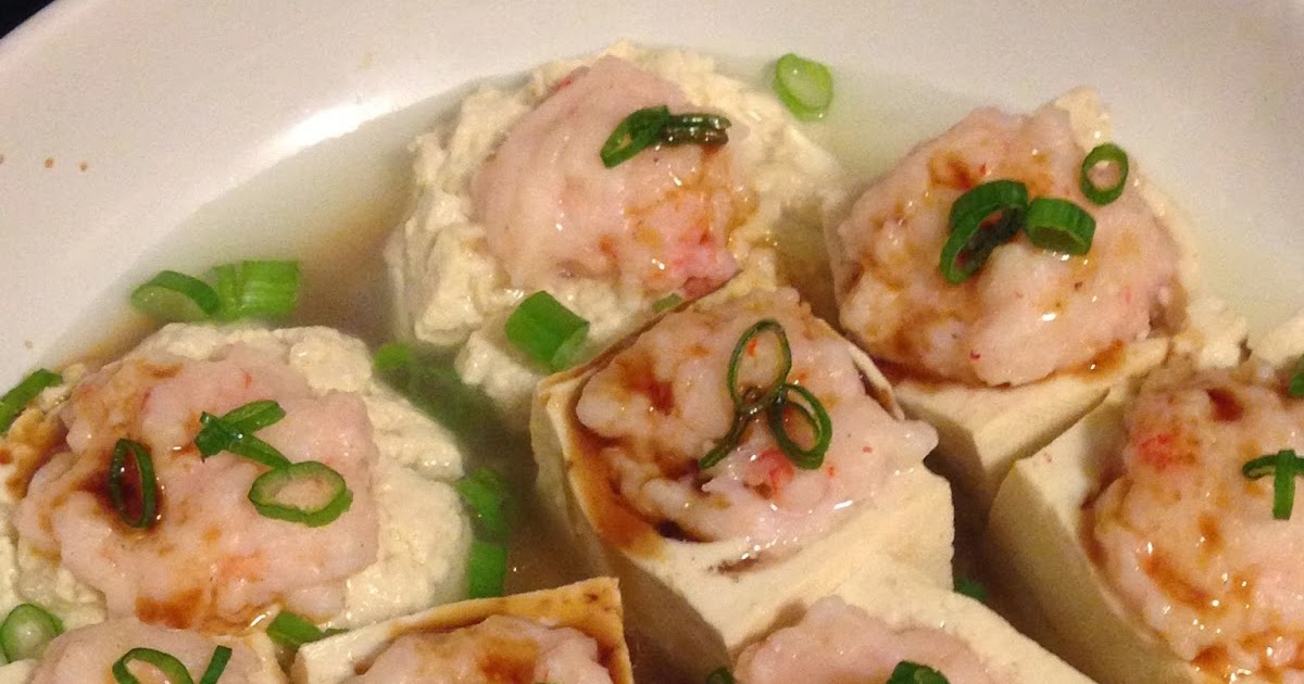 Ghetto Fab Gourmet Shrimp Stuffed Tofu