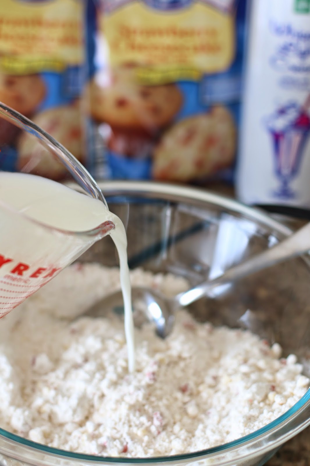 Strawberry Muffin Mix Waffles The Country Cook