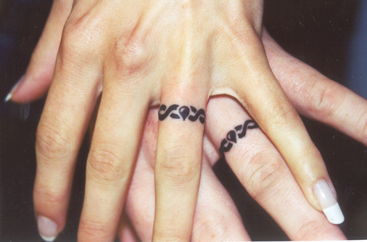 Wedding Ring Tattoos Designs