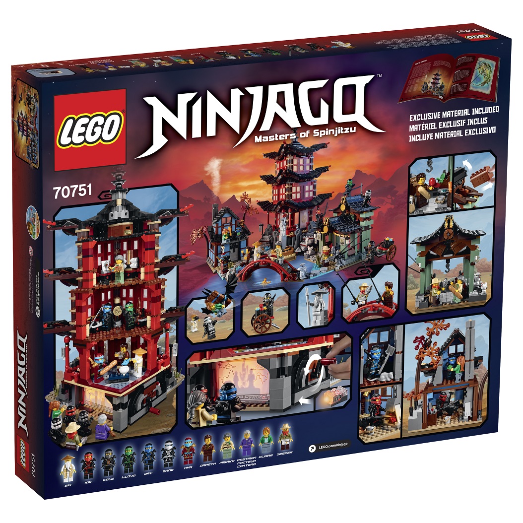 NEW LEGO NINJAGO MISAKO MINIFIGURE 70751 TEMPLE OF AIRJITZU SET TEA SHOP RARE