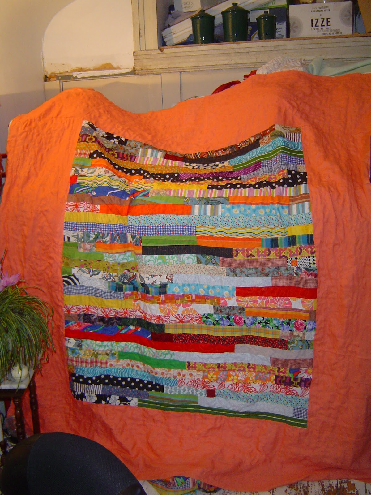 recycled quilt Fabric batting...