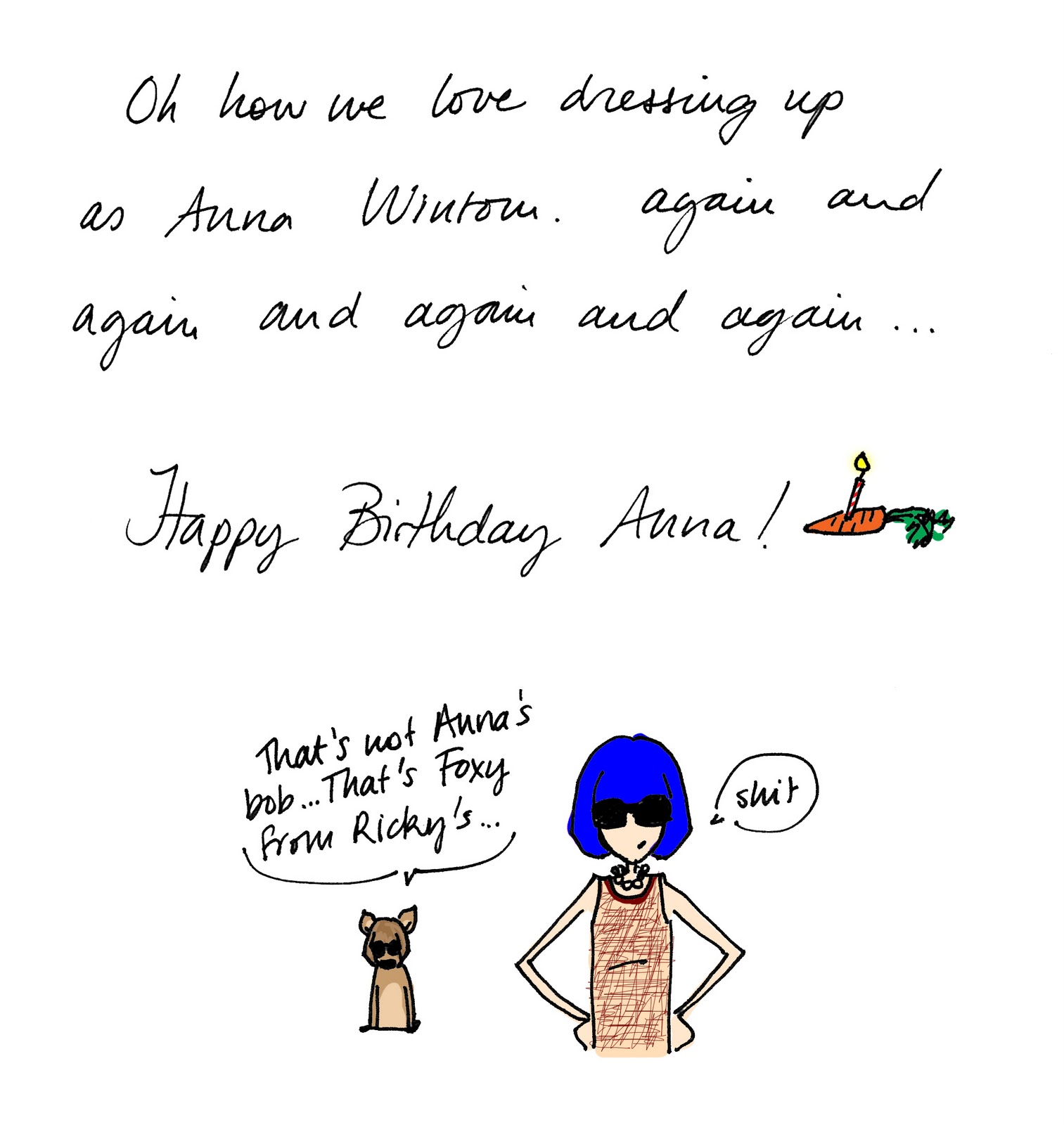 Pounou hearts you: HAPPY BIRTHDAY ANNA!