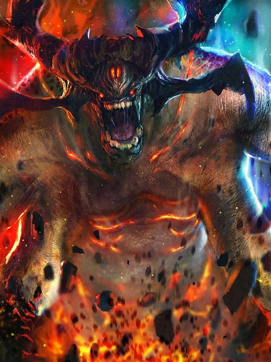 Grosnez deviantart ilustrações fantasia ficção científica Demônio senhor da destruição Grosnez deviantart ilustrações fantasia ficção científica Demônio senhor da destruição