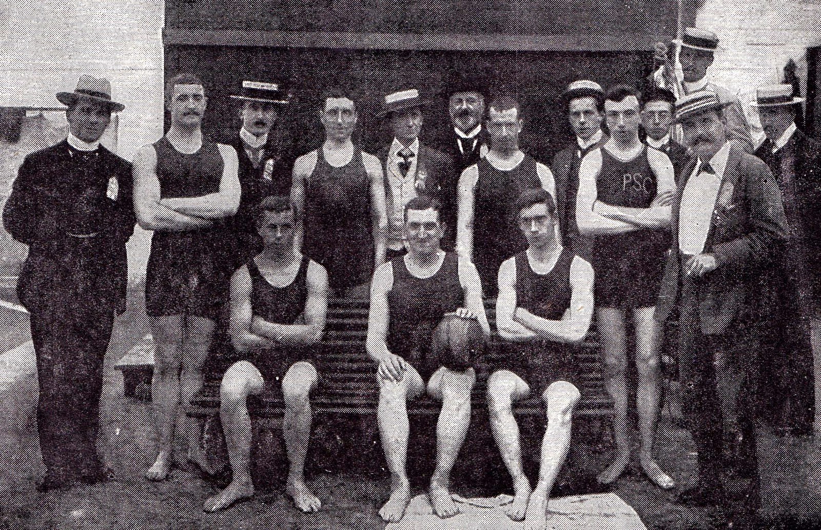 Water Polo legends 1900 The National team of Ireland