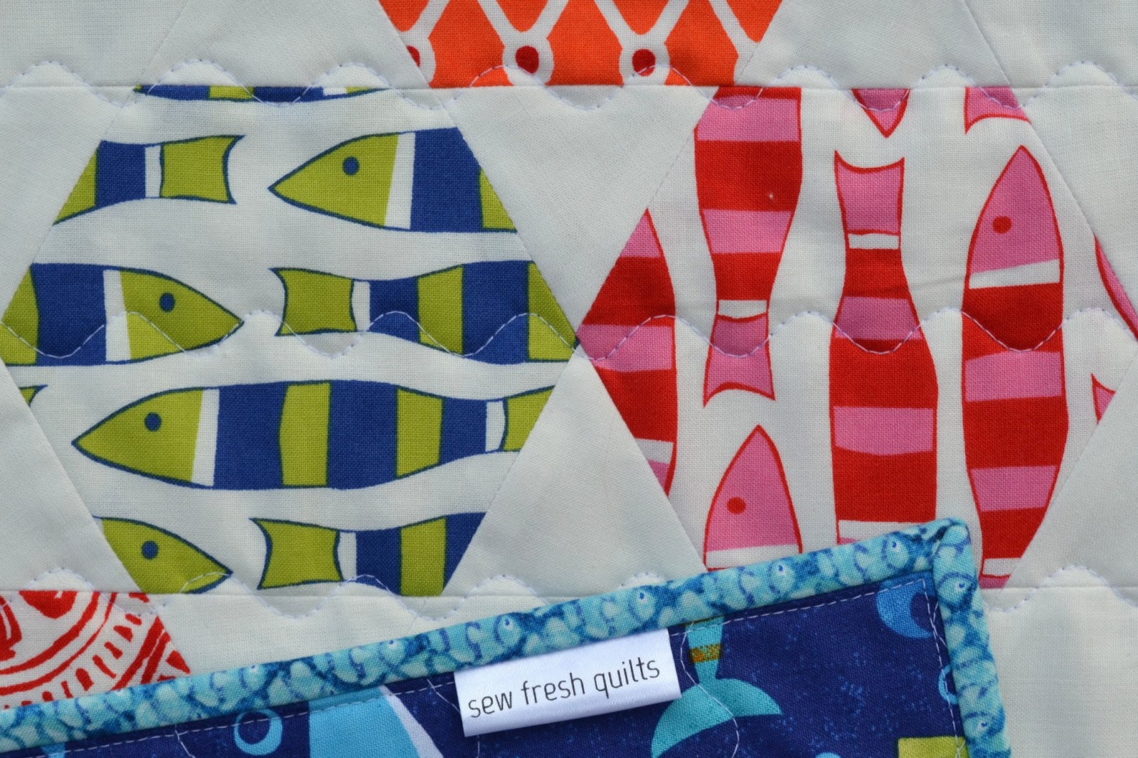 Sew Fresh Quilts Beach House Baby Quilt