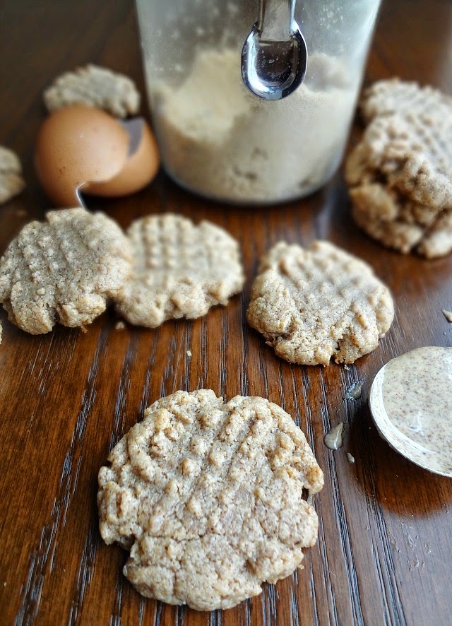 The Cooking Actress 3 Ingredient Almond Butter Cookies