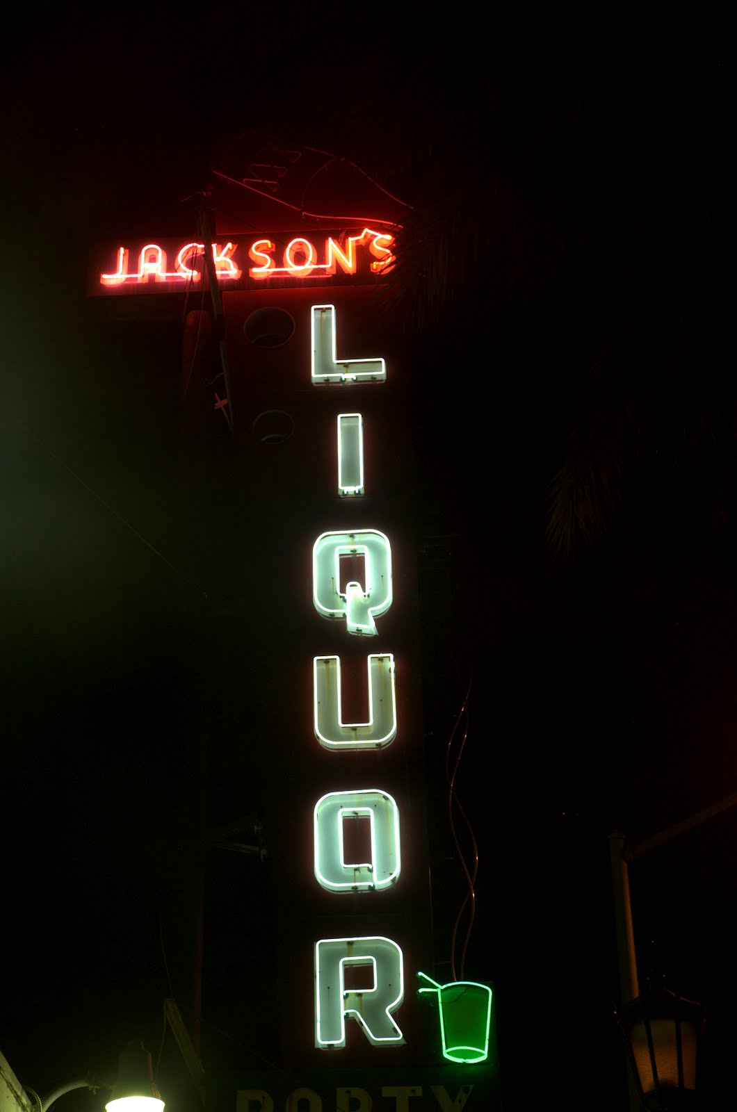 Our Oakland signs Jackson's Liquors