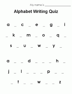 ENGLISH WORKSHEETS AND ACTIVITIES FOR CHILDREN : Alphabet