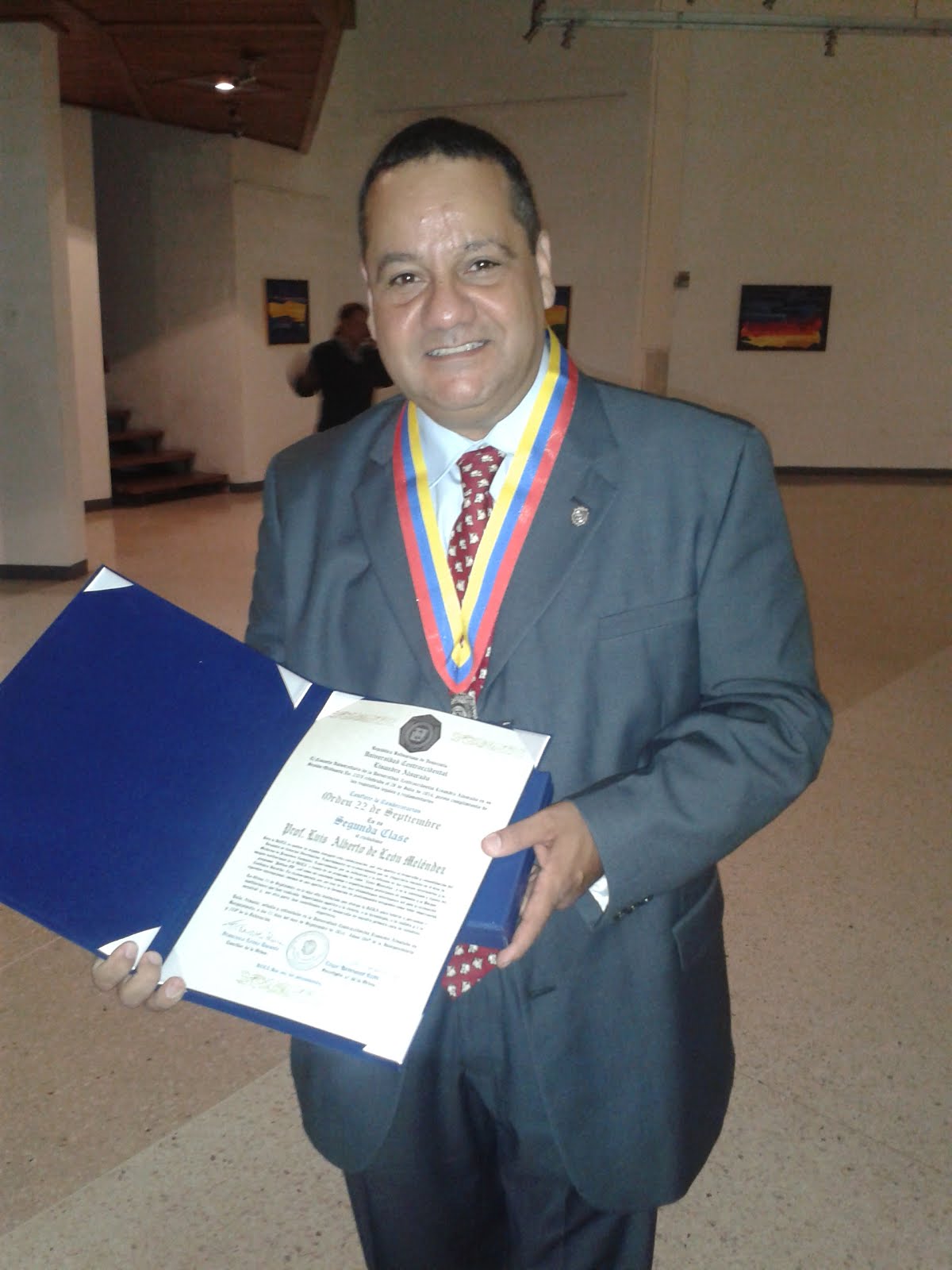 Orden 22 de Septiembre, UCLA, Venezuela 2014