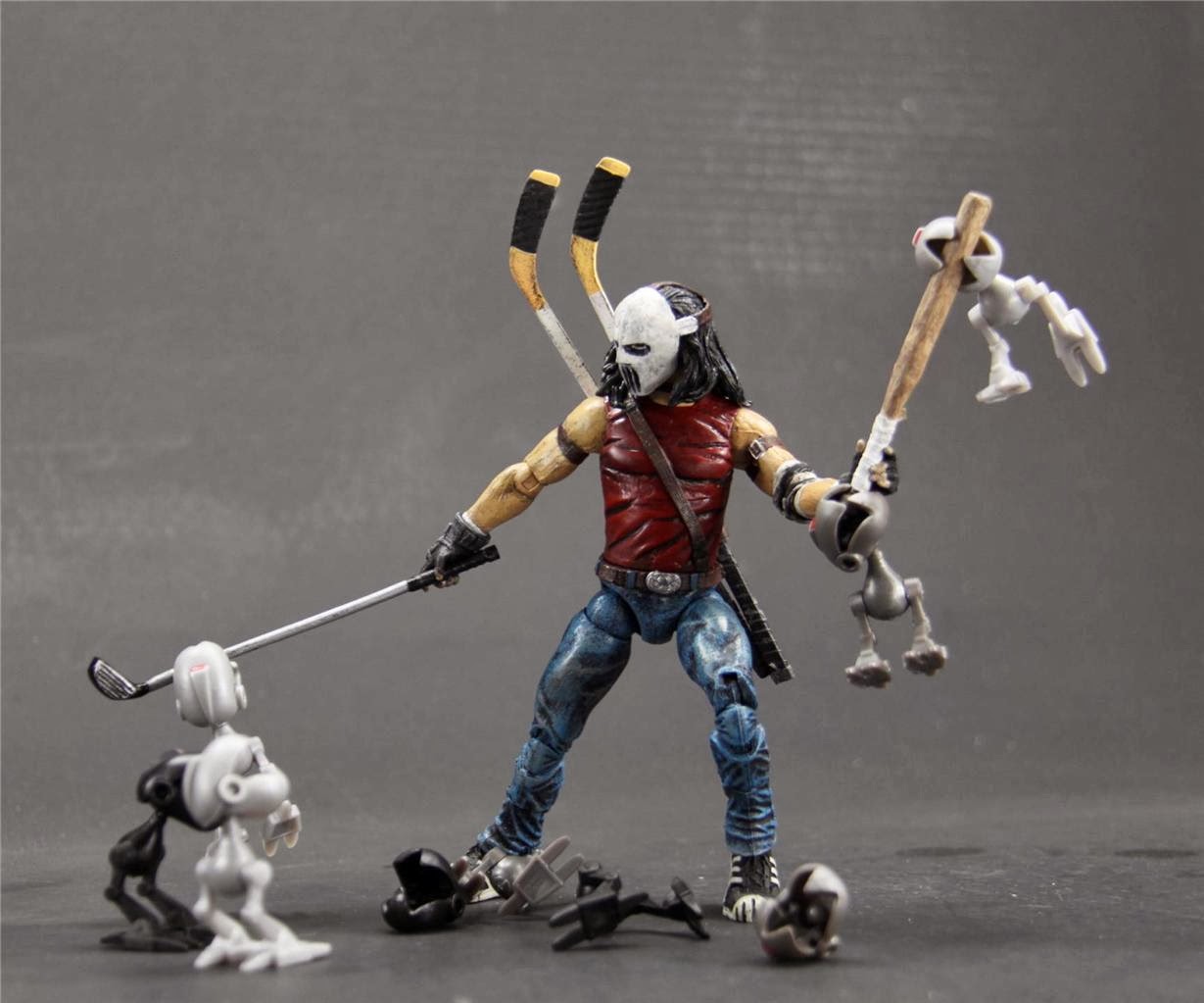 packratstudios Custom Casey Jones TMNT Teenage Mutant Ninja Turtles
