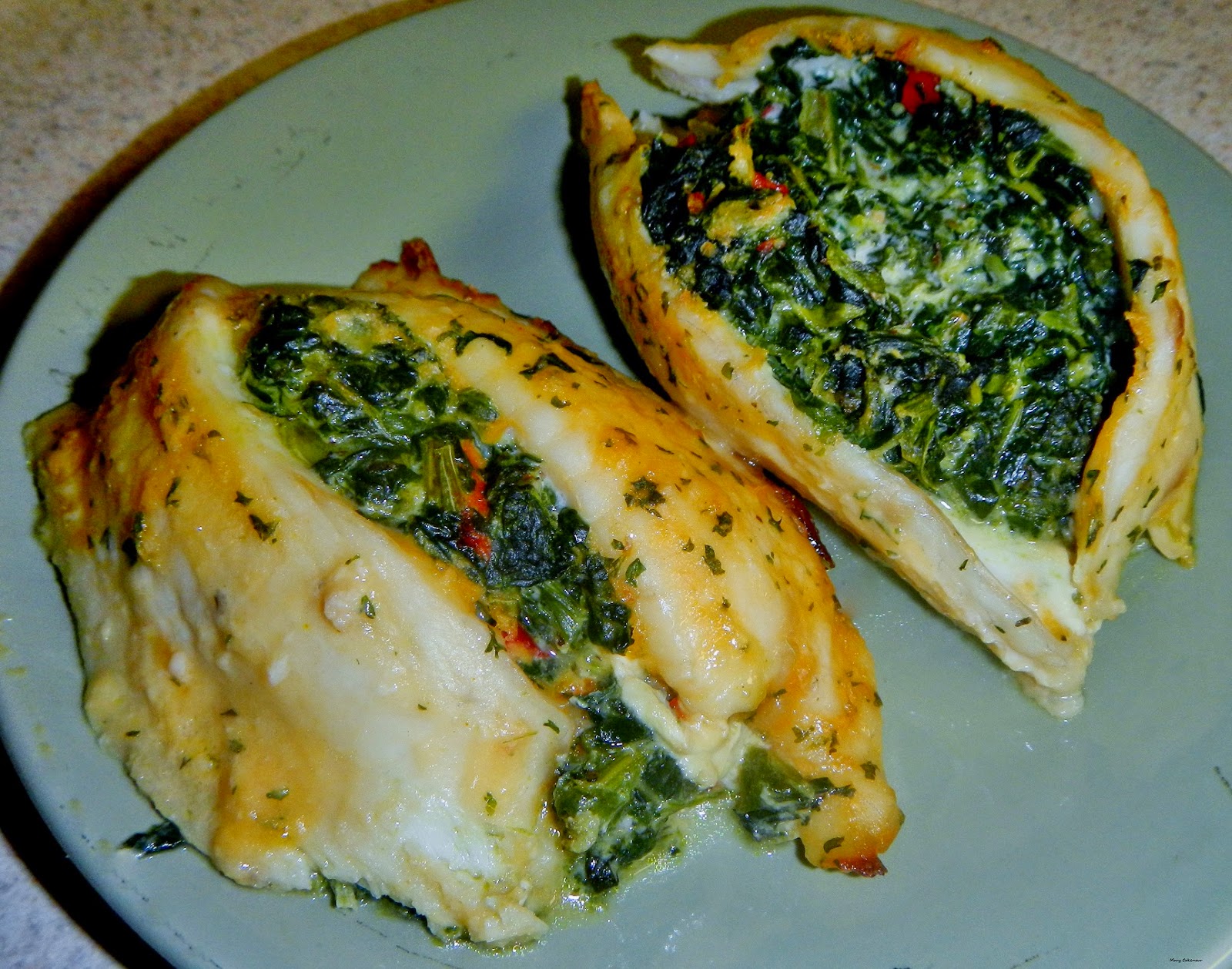 Food Adventures of a Comfort Cook Florentine or Italian for Spinach Involved.
