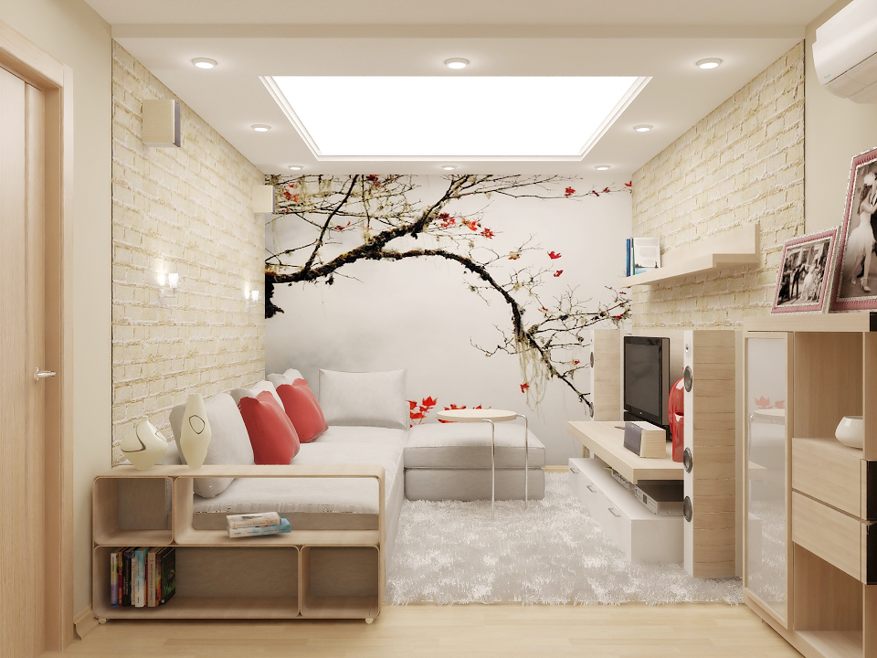 Дизайн интерьера гостиной в современном стиле: фото, варианты, идеи обустройства.