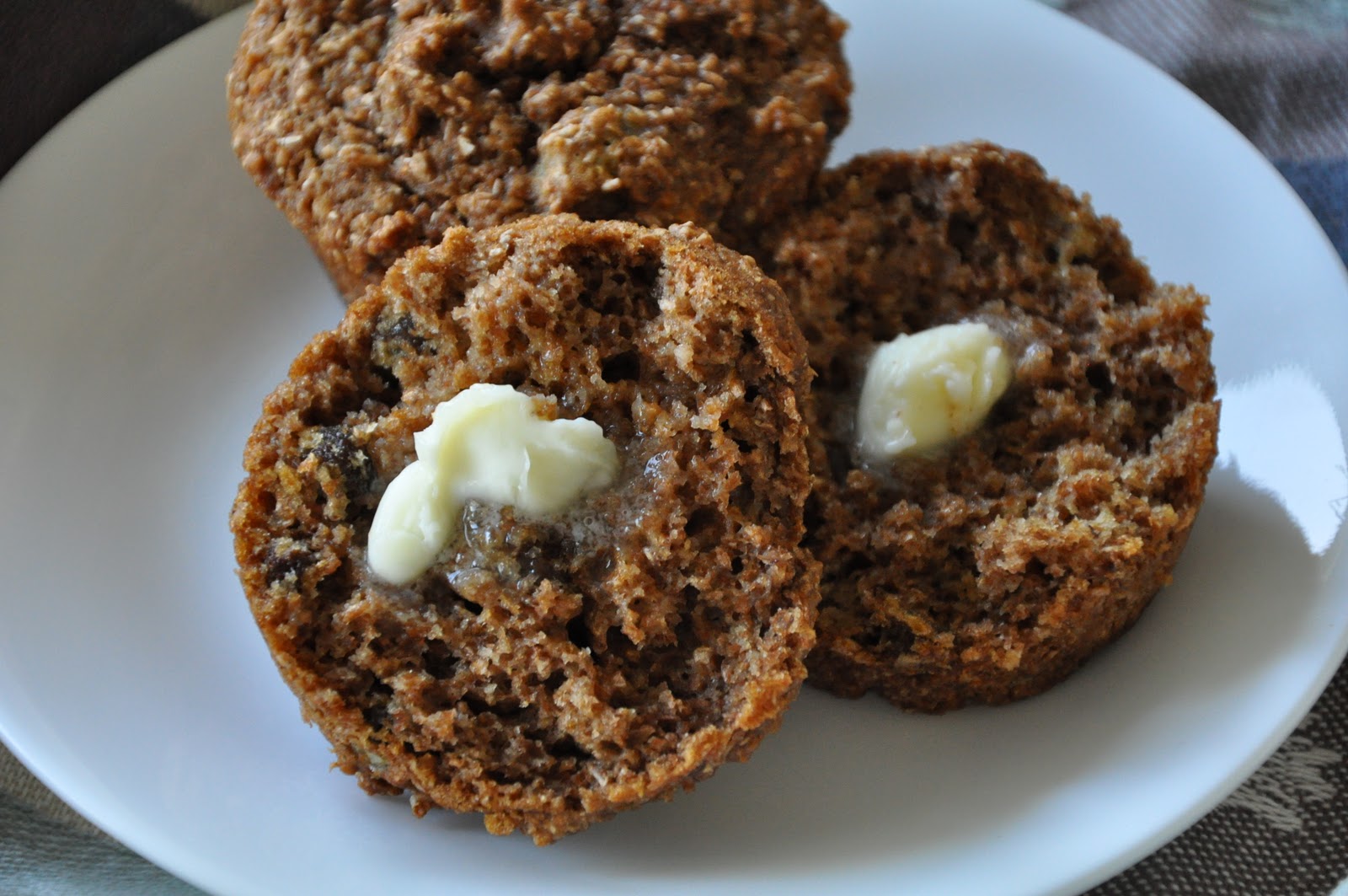 Aunt B on a Budget Applesauce Bran Muffins