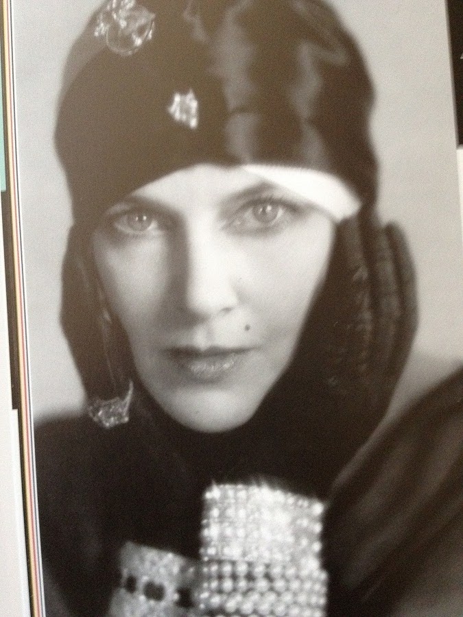 Silent-screen star Olga Baclano...