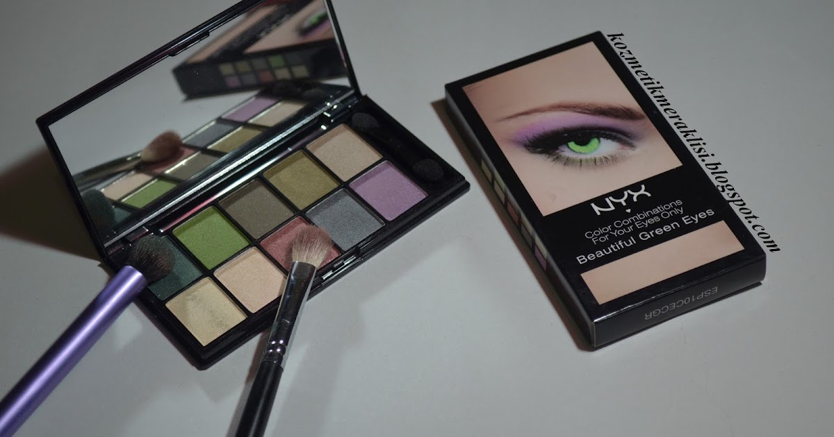 Kozmetik Meraklısı Nyx Beautiful Green Eyes 10�lu Far Paleti
