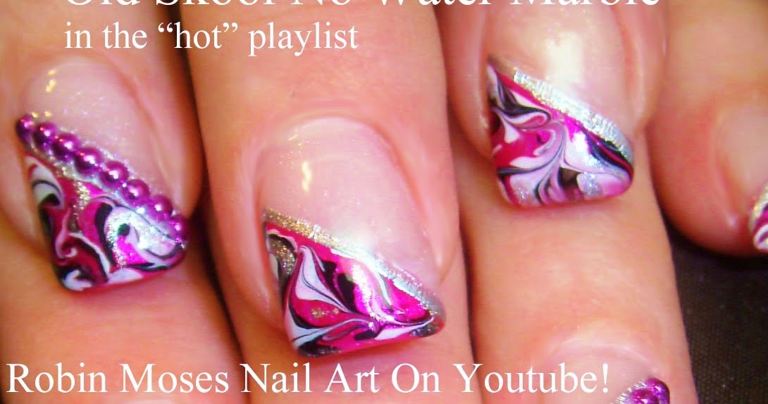 No Water Marble Nail Art Tutorial for Beginners - wide 2