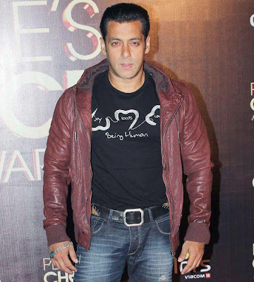 Salman Khan at People's Choice Awards 2012