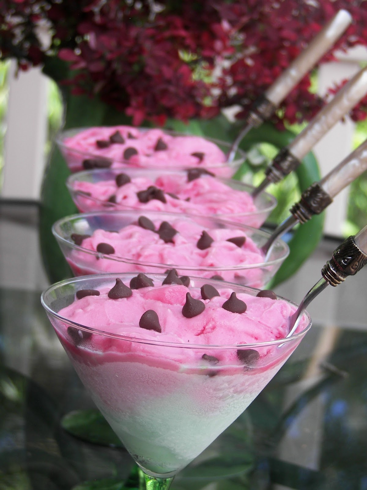 Red Couch Recipes "Watermelon" Sherbet Dessert