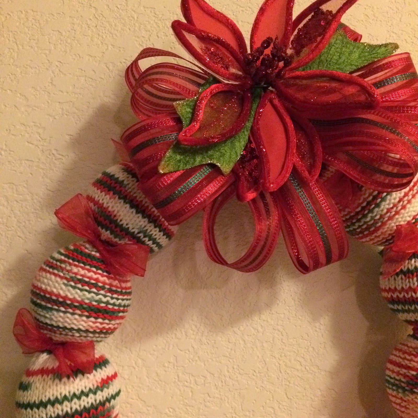 Machine Knitting Fun Machine Knitted Wreath