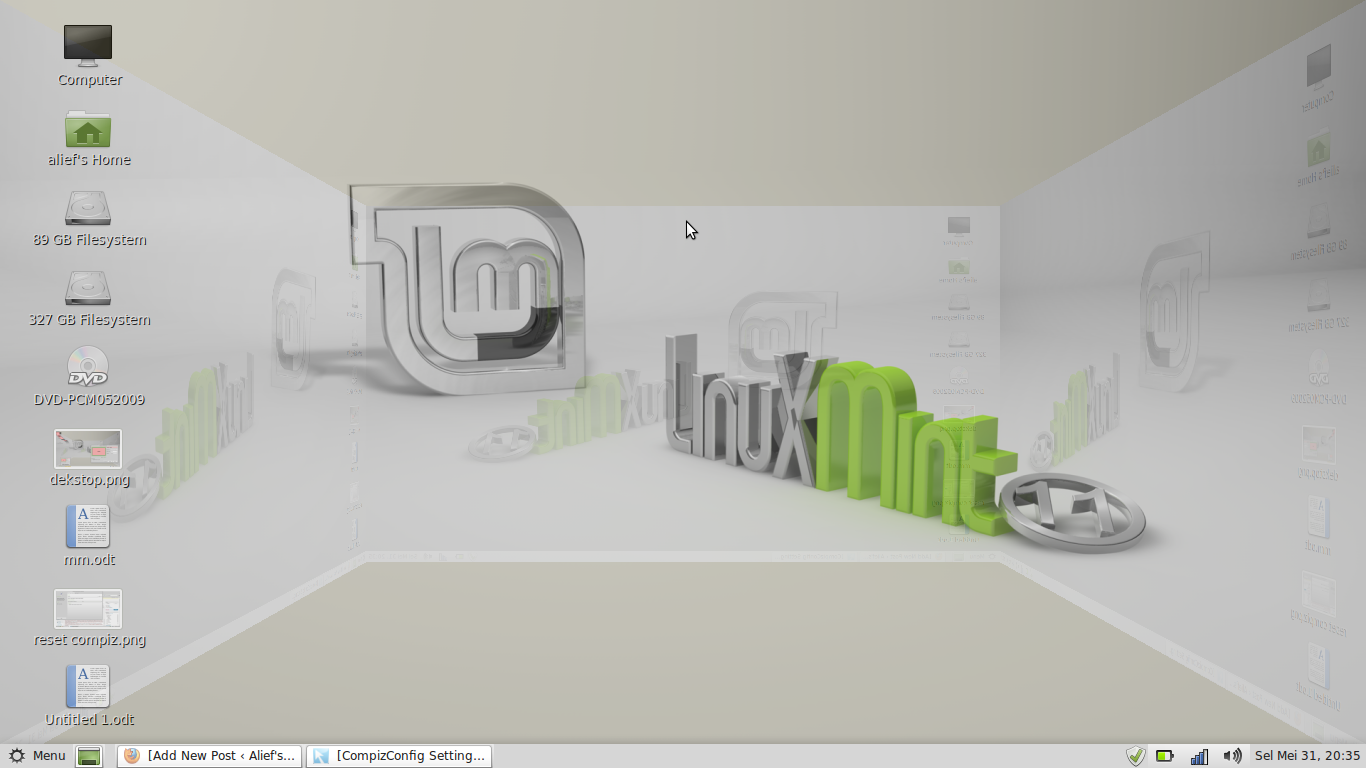 Dekstop cube Dekstop cube