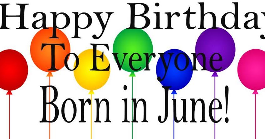 Happy june birthday pictures Happy june birthday pictures