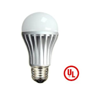 HitLights Dimmable 8W LED Warm White Globe Bulb, Equivalent to 60 Watt, LG LED, UL Listed, Household Standard Base product image 