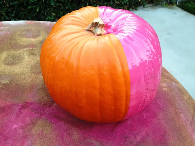 Budget Fairy Tale: DIY Sally Painted Pumpkin