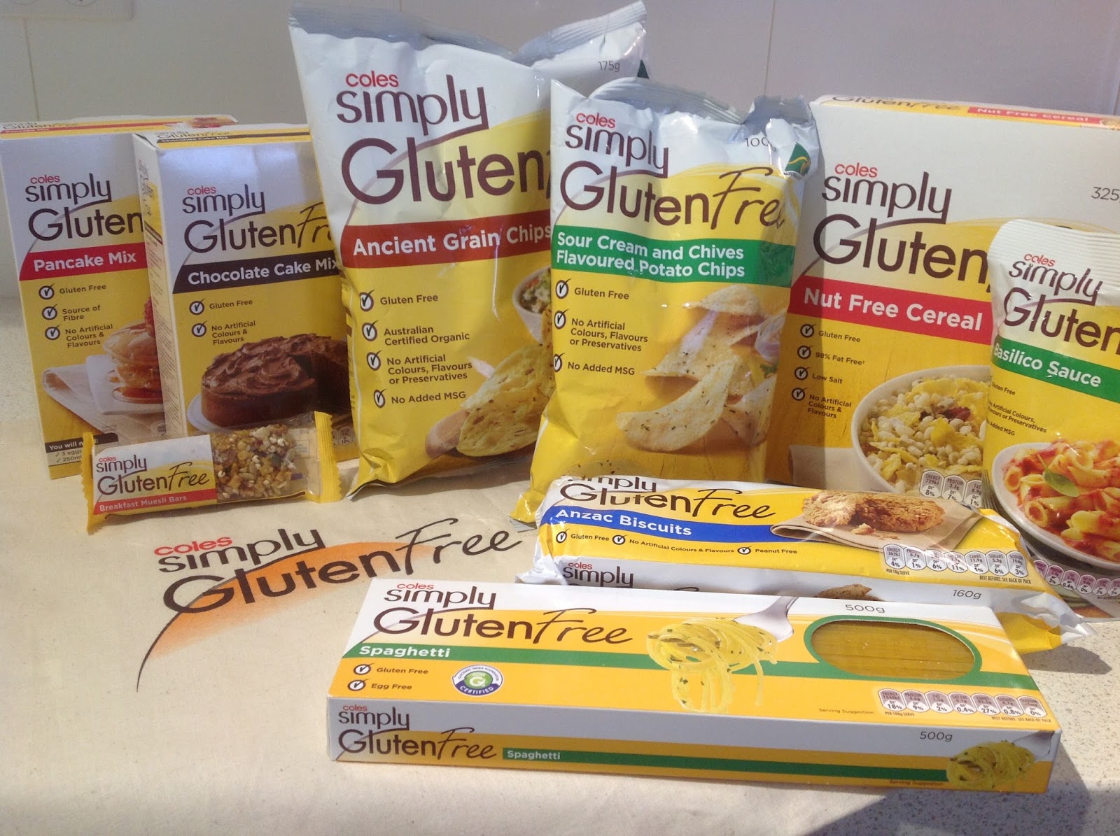 MEL DIN BLOG GLUTEN FREE EXPO & COLES SIMPLY GLUTEN FREE