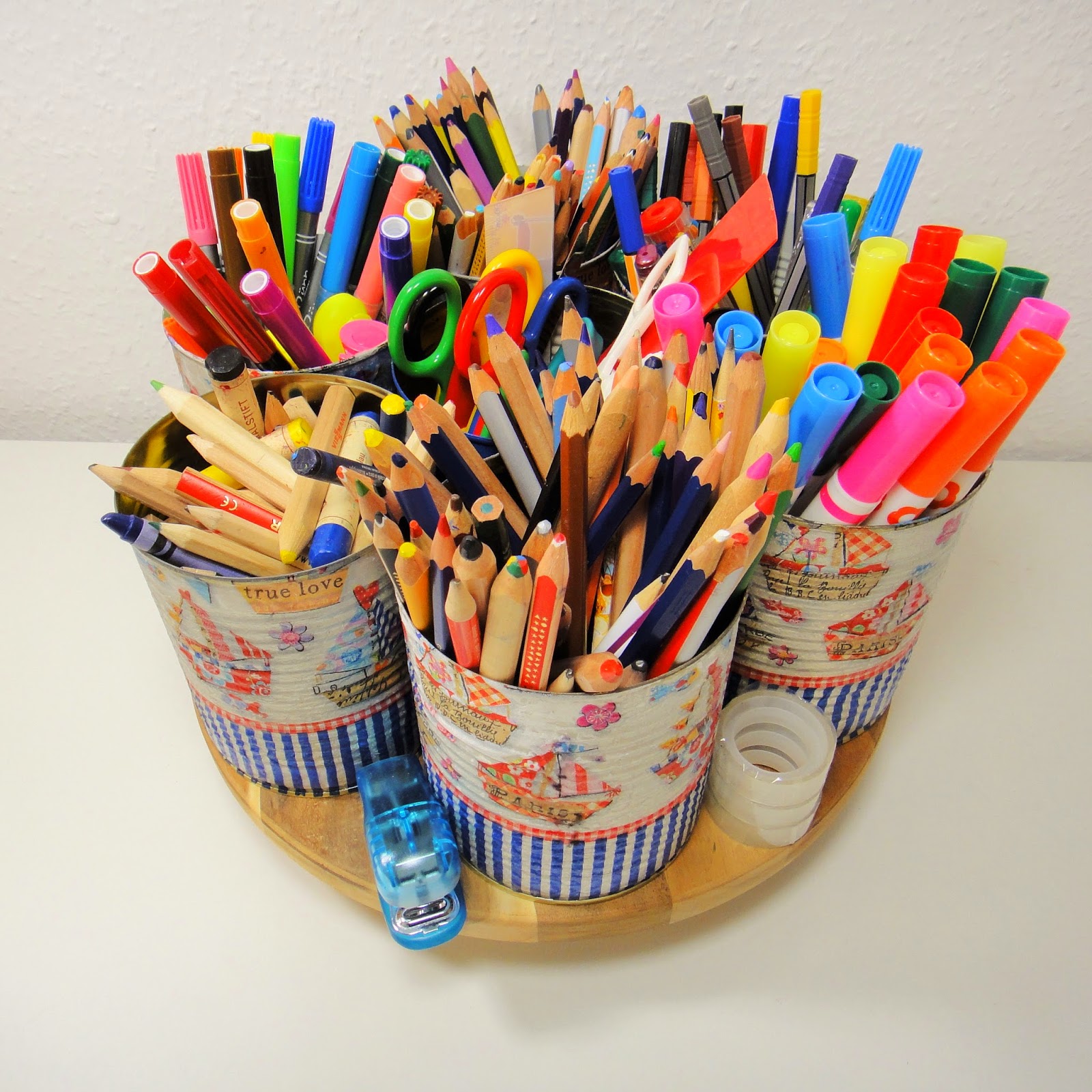 Ines Felix - Kreatives zum Nachmachen: Stifte-Organizer