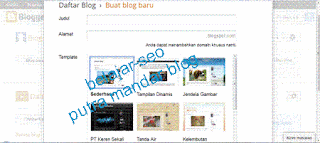 Cara Mudah Membuat Blog di Blogspot