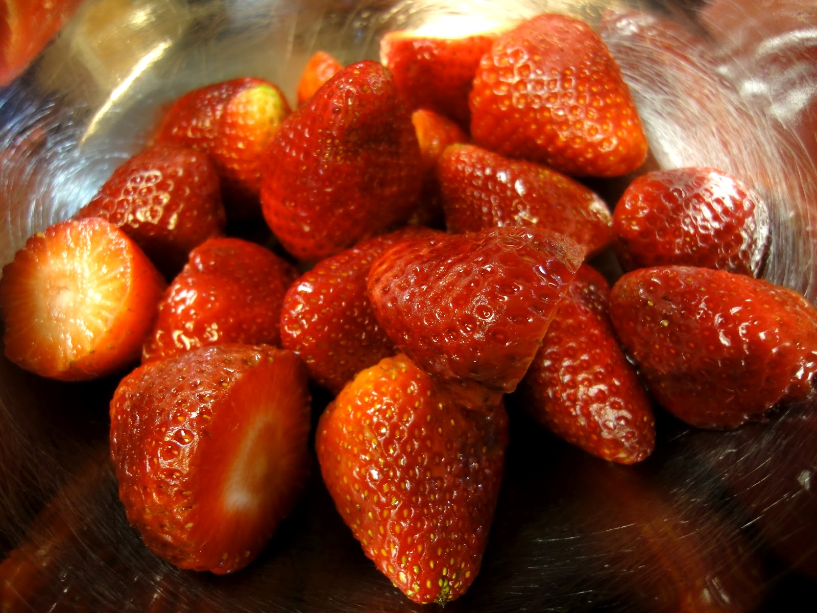 Blog as you Bake Macerated Strawberries