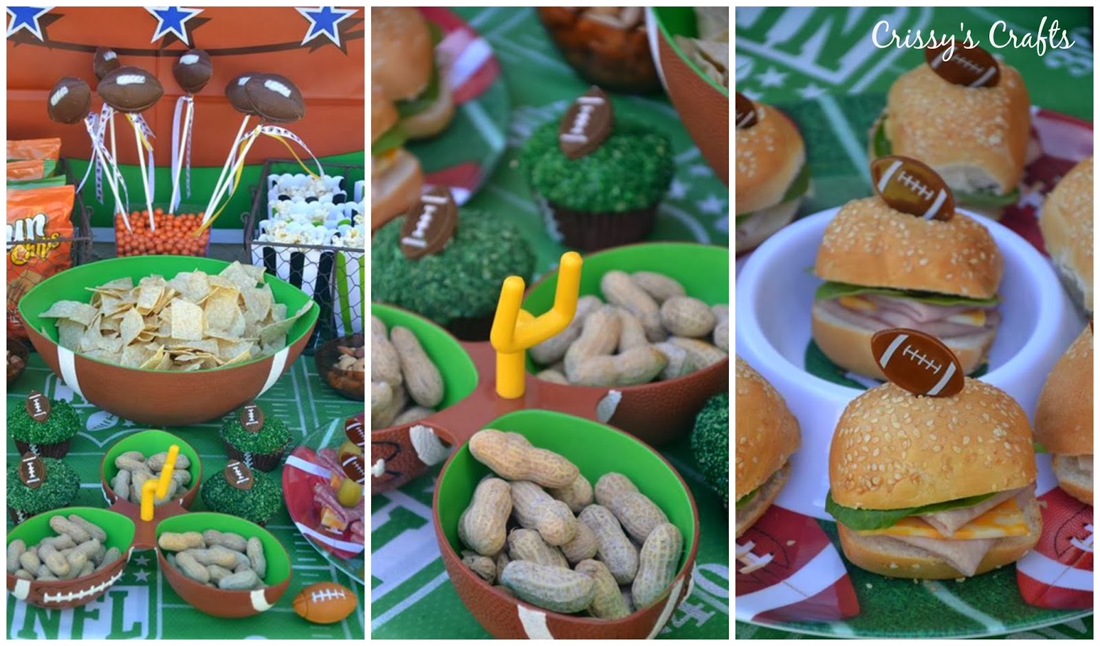 Crissy's Crafts Superbowl Party Ideas