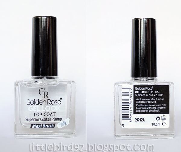 Blog pisany lakierem do paznokci Dwa topy od Golden Rose