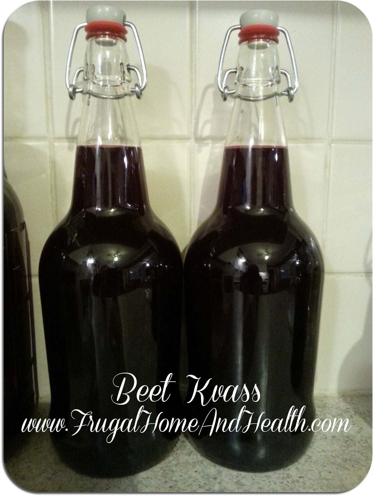 Frugal Home and Health Beet Kvass LactoFermented Super Tonic HowTo