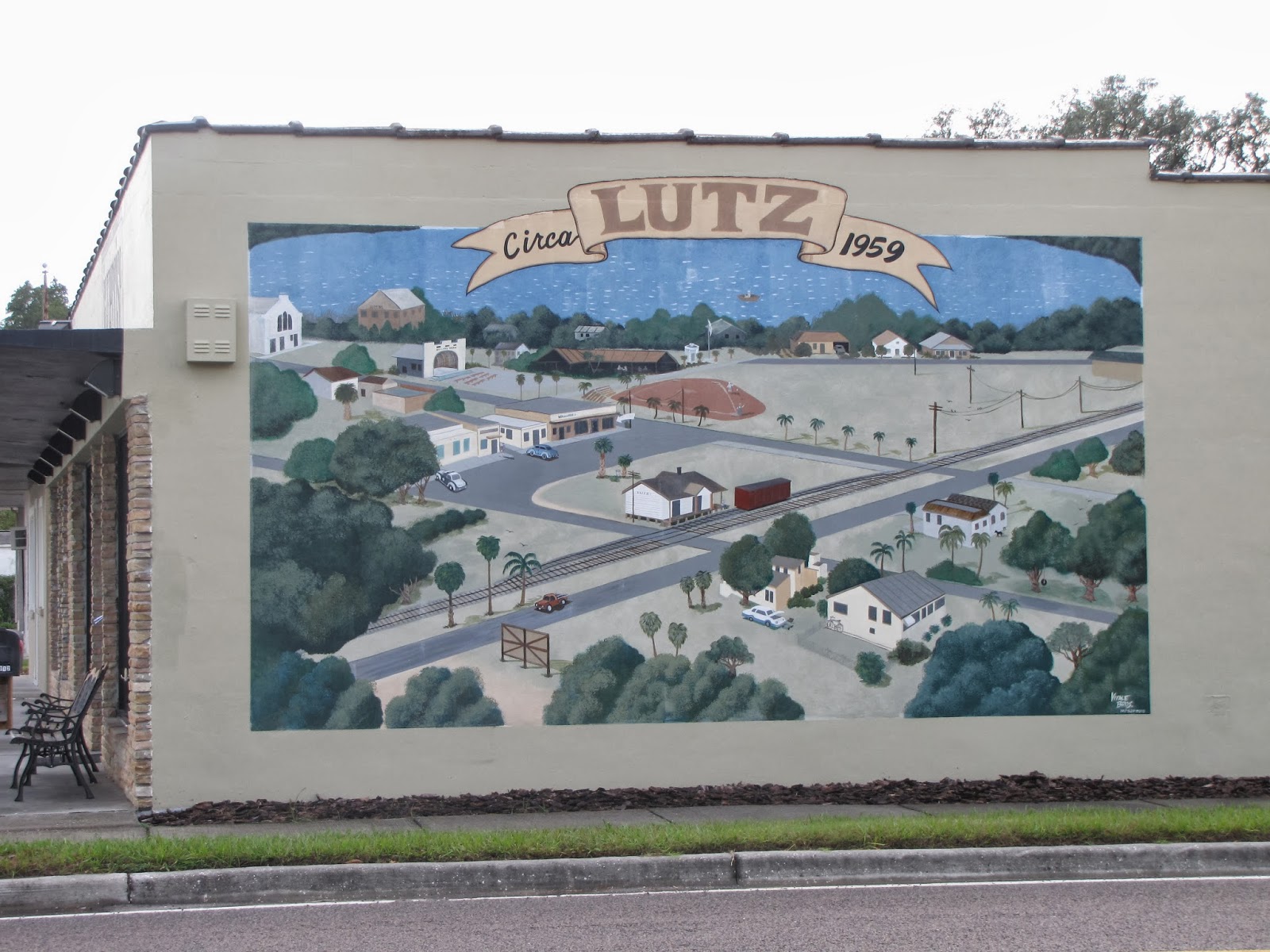 Smiling Sally Blue Monday Lutz