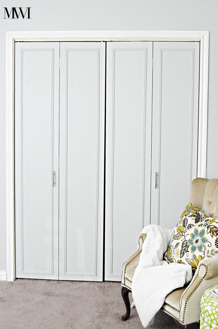How To Update 1970's BiFold Closet Doors Monica Wants It