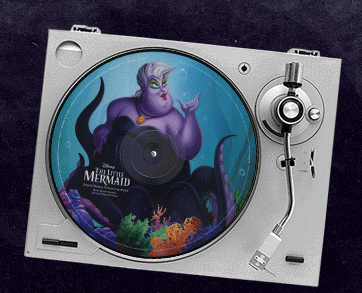 The Little Mermaid soundtrack picture disc vinyl from Hot Topic